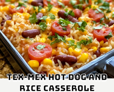 Tex-Mex Hot Dog and Rice Casserole