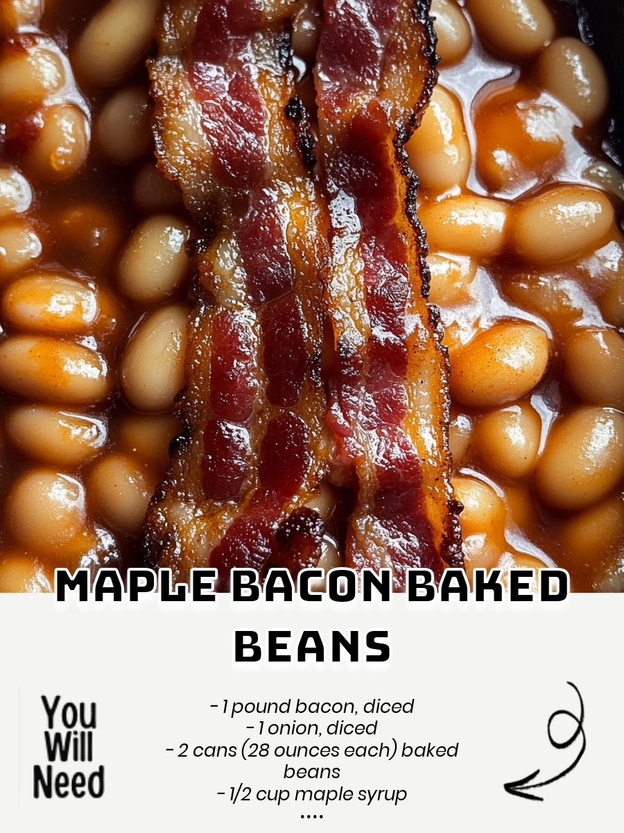 Maple Bacon Baked Beans