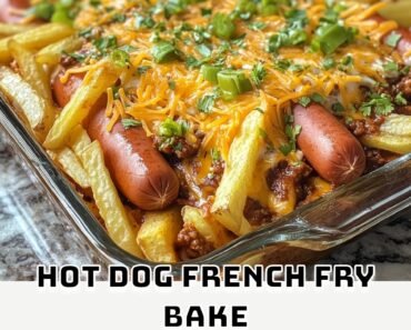 Hot Dog French Fry Bake