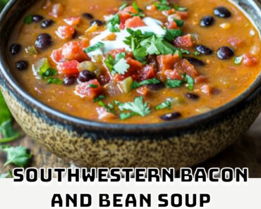 Southwestern Bacon and Bean Soup