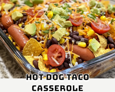 Hot Dog Taco Casserole