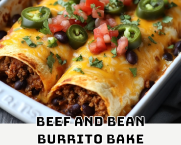 Beef and Bean Burrito Bake