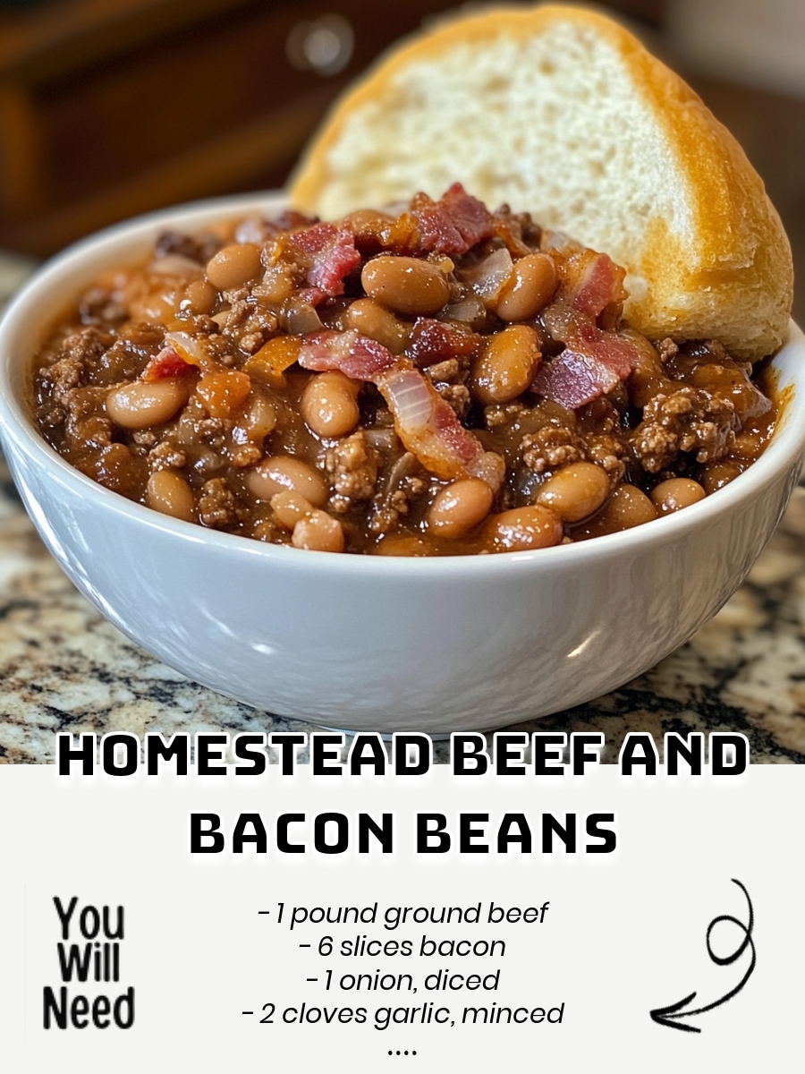 Homestead Beef and Bacon Beans