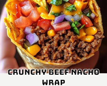 Crunchy Beef Nacho Wrap