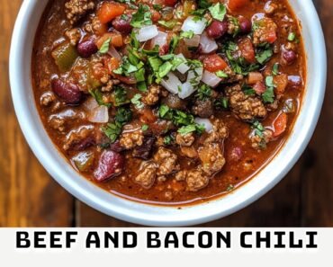 Beef and Bacon Chili