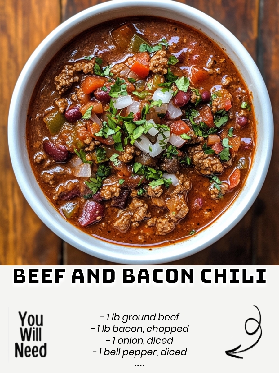 Beef and Bacon Chili