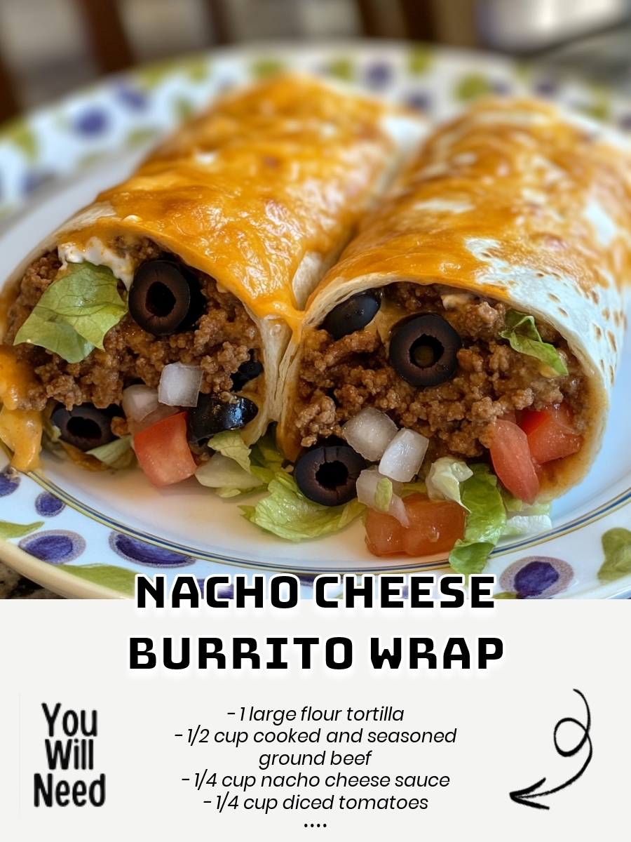 Nacho Cheese Burrito Wrap