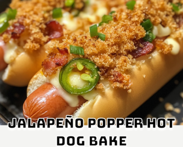 Jalapeño Popper Hot Dog Bake