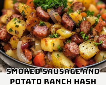 Smoked Sausage and Potato Ranch Hash