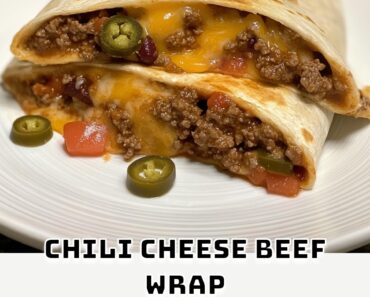 Chili Cheese Beef Wrap