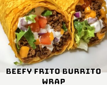 Beefy Frito Burrito Wrap