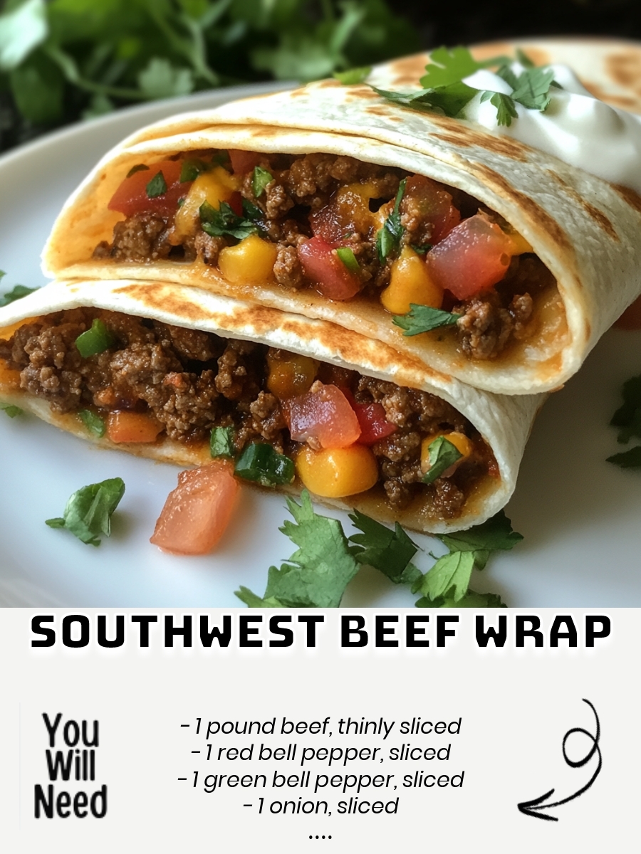 Southwest Beef Wrap