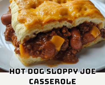 Hot Dog Sloppy Joe Casserole