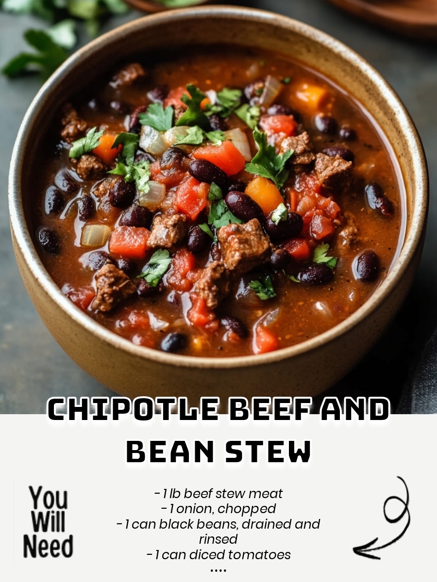 Chipotle Beef and Bean Stew