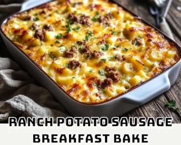 Ranch Potato Sausage Breakfast Bake