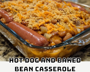 Hot Dog and Baked Bean Casserole