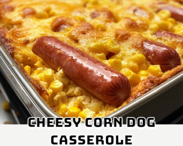 Cheesy Corn Dog Casserole