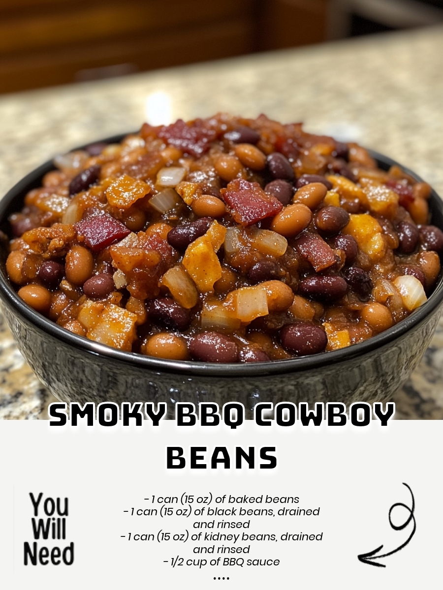 Smoky BBQ Cowboy Beans