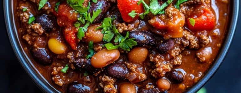 Western-Style Smoky Beef Beans