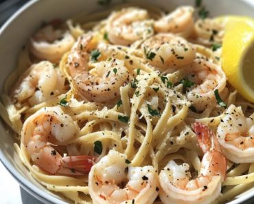 Shrimp Scampi Linguine Dinner Party