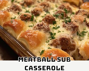 Meatball Sub Casserole