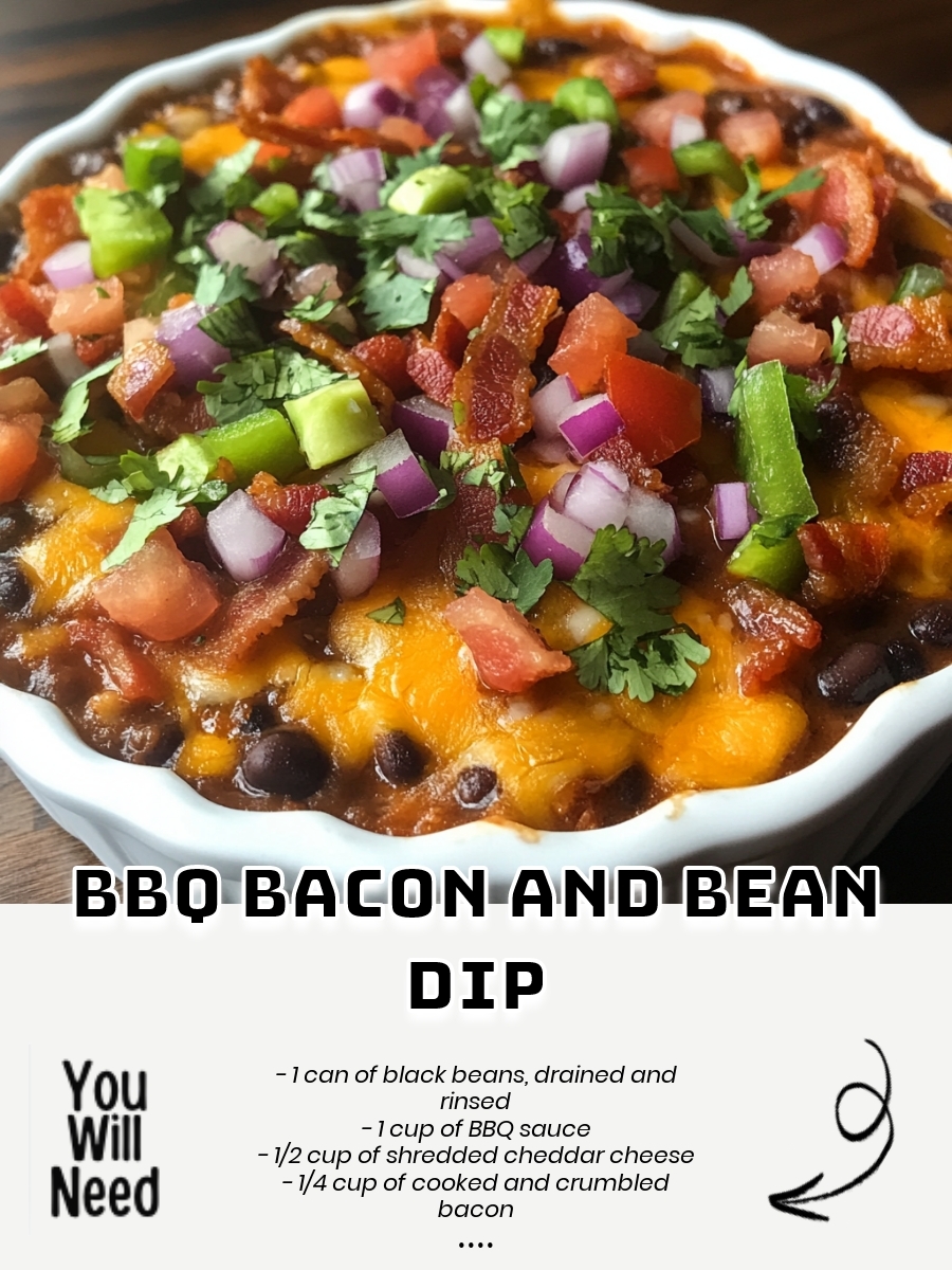 BBQ Bacon and Bean Dip