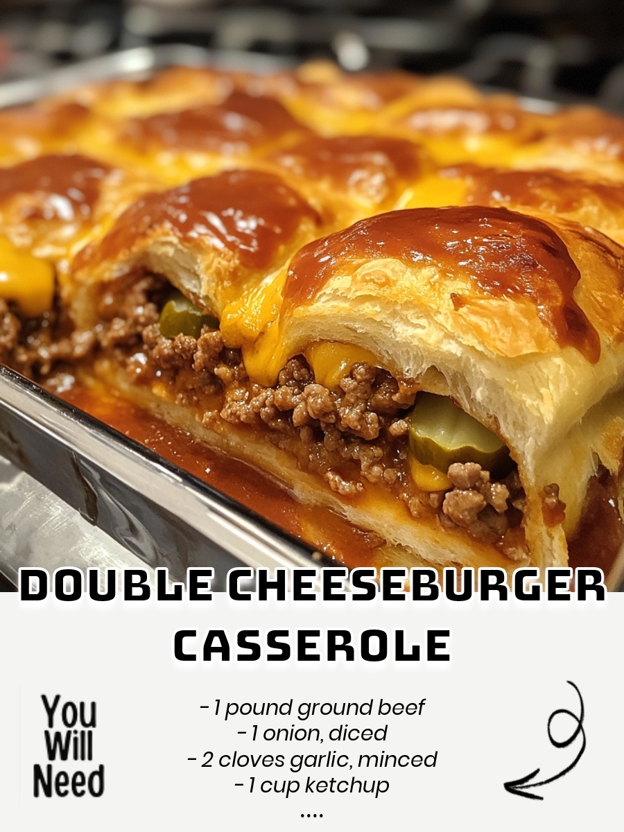 Double Cheeseburger Casserole