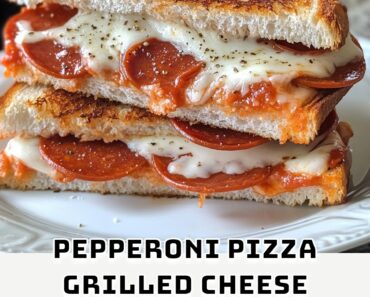 Pepperoni Pizza Grilled Cheese