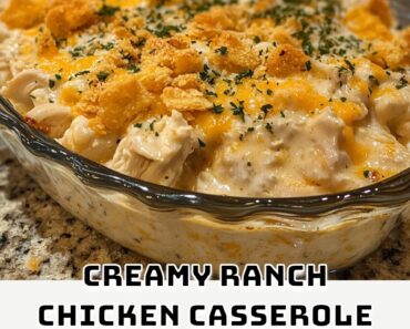 Creamy Ranch Chicken Casserole