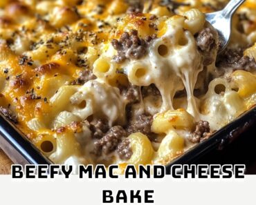 Beefy Mac and Cheese Bake