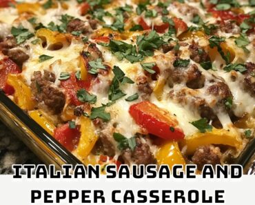 Italian Sausage and Pepper Casserole