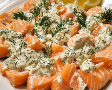 Baked Salmon with Dill Sauce Dinner Party