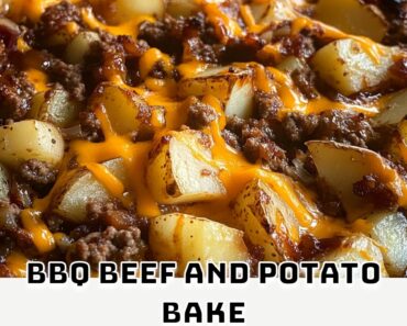 BBQ Beef and Potato Bake