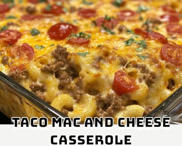 Taco Mac and Cheese Casserole