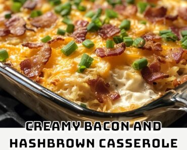 Creamy Bacon and Hashbrown Casserole