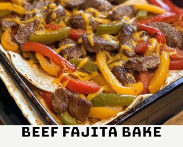 Beef Fajita Bake