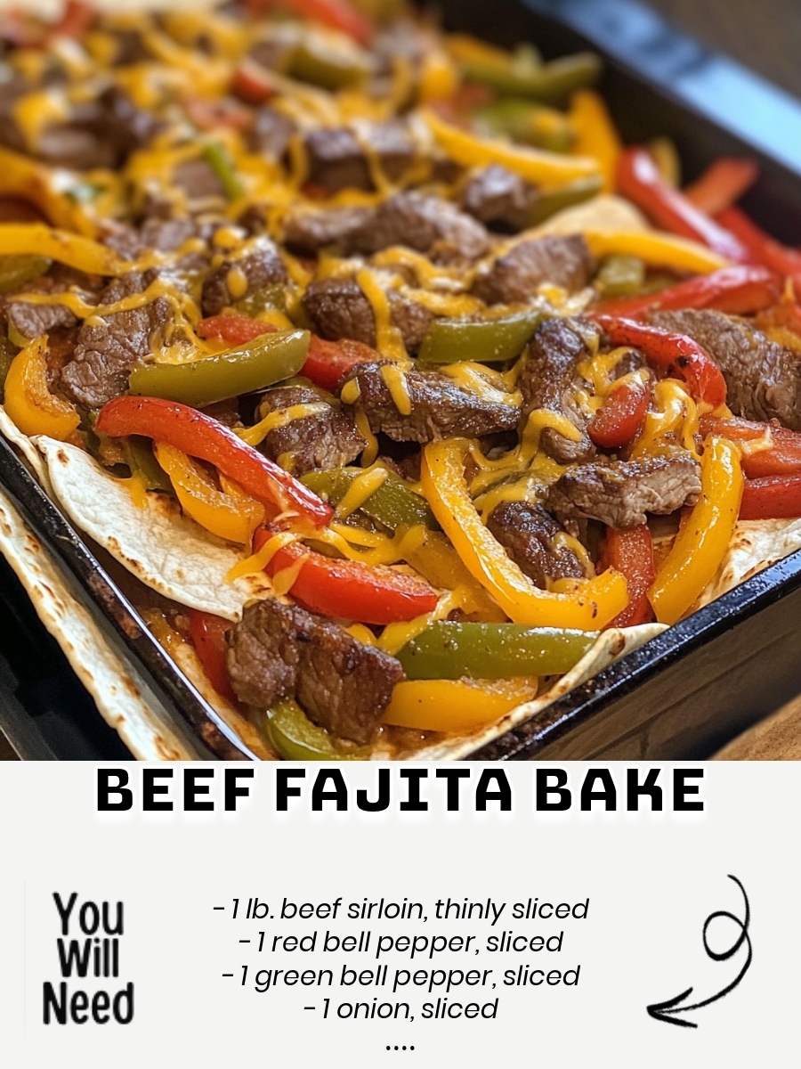 Beef Fajita Bake