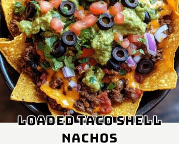 Loaded Taco Shell Nachos