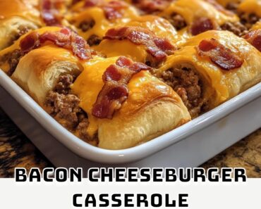 Bacon Cheeseburger Casserole