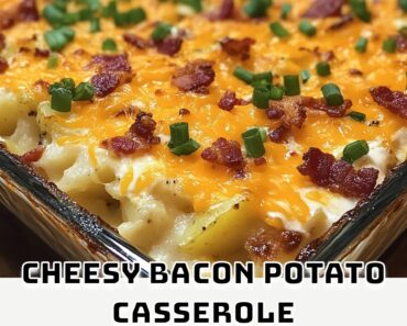 Cheesy Bacon Potato Casserole