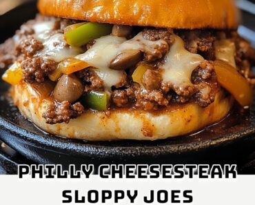 Philly Cheesesteak Sloppy Joes