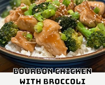 Bourbon Chicken with Broccoli