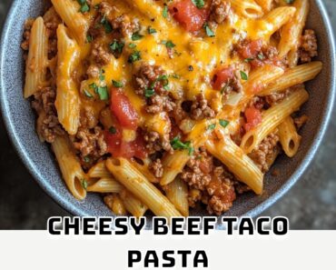 Cheesy Beef Taco Pasta