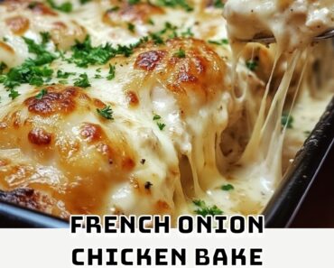 French Onion Chicken Bake