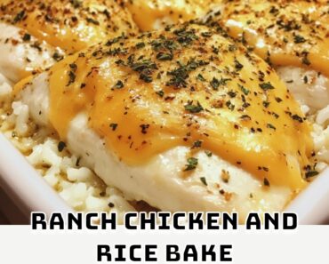 Ranch Chicken and Rice Bake