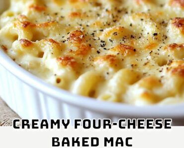 Creamy Four-Cheese Baked Mac