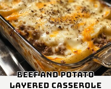 Beef and Potato Layered Casserole