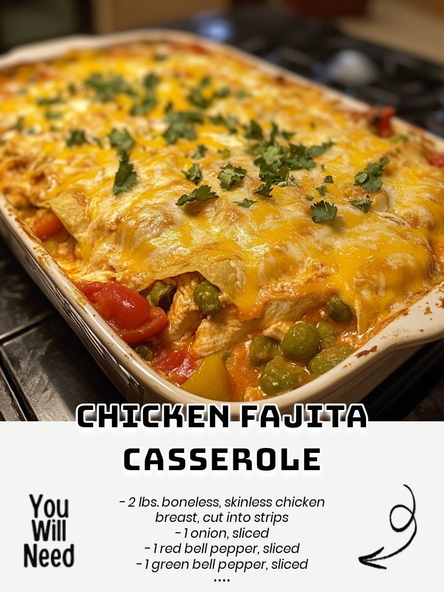 Chicken Fajita Casserole