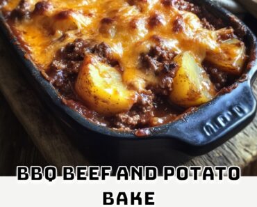 BBQ Beef and Potato Bake