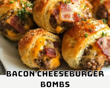 Bacon Cheeseburger Bombs